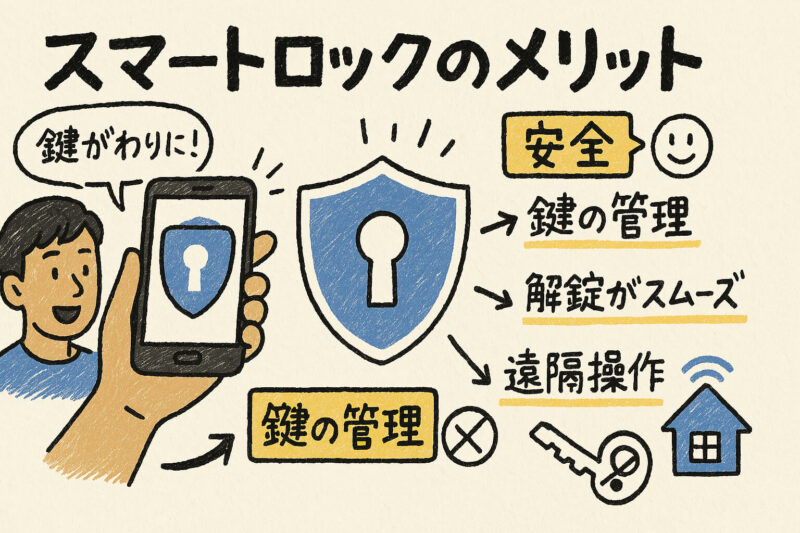 スマートロックのメリット